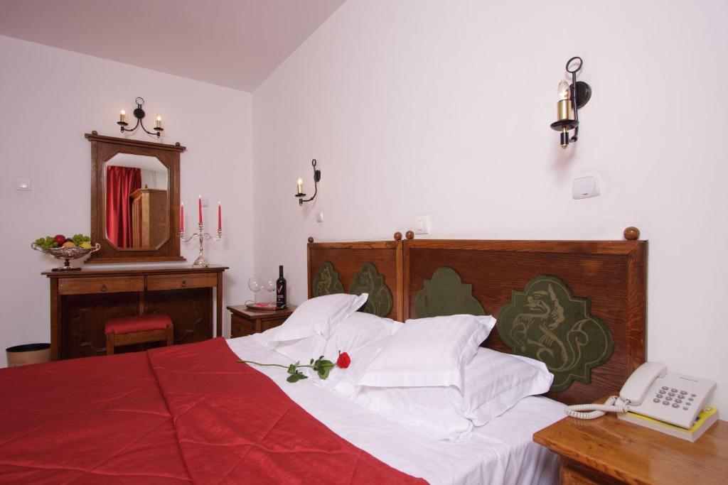 Hotel Castel Dracula Báránykő Szoba fotó